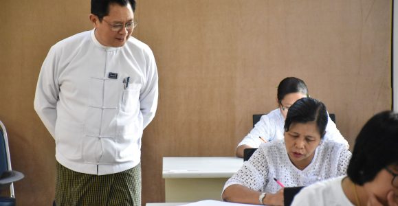 စီမံကိန်းနှင့်ဘဏ္ဍာရေးဝန်ကြီးဌာန၊ ပင်စင်ဦးစီးဌာနတွင် လက်ထောက်ညွှန်ကြားရေးမှူးရာထူးမှ ဒုတိယညွှန်ကြားရေးမှူးရာထူးသို့ ရာထူးတိုးမြှင့်ခန့်ထားရေးအတွက် အရည်အချင်းစစ် စာမေးပွဲ ကျင်းပပြုလုပ်ခြင်း