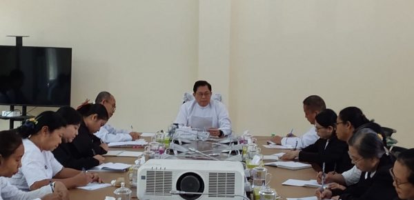 ဘဏ္ဍာရေးနှင့်အခွန်ဝန်ကြီးဌာန၊ ပင်စင်ဦးစီးဌာန(ရုံးချုပ်)၏ (၃/၂၀၂၆) ကြိမ်မြောက် လုပ်ငန်းညှိနှိုင်း အစည်းအဝေး ကျင်းပခြင်း ဘဏ္ဍာရေးနှင့်အခွန်ဝန်ကြီးဌာန၊ ပင်စင်ဦးစီးဌာန(ရုံးချုပ်)၏ (၃/၂၀၂၆) ကြိမ်မြောက် လုပ်ငန်းညှိနှိုင်း အစည်းအဝေး ကျင်းပခြင်း