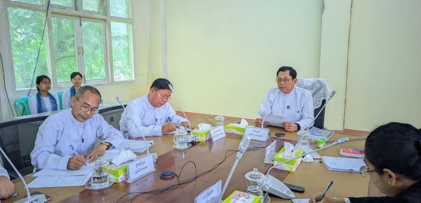 ဘဏ္ဍာရေးနှင့် အခွန်ဝန်ကြီးဌာန၊ ပင်စင်ဦးစီးဌာန(ရုံးချုပ်)နှင့် ပြည်ထောင်စုနယ်မြေ၊ တိုင်းဒေသကြီး/ ပြည်နယ်ဦးစီးမှူးရုံးများ၏ (၅/၂၀၂၅) ကြိမ်မြောက် လုပ်ငန်းညှိနှိုင်းအစည်းအဝေး ကျင်းပခြင်း ဘဏ္ဍာရေးနှင့် အခွန်ဝန်ကြီးဌာန၊ ပင်စင်ဦးစီးဌာန(ရုံးချုပ်)နှင့် ပြည်ထောင်စုနယ်မြေ၊ တိုင်းဒေသကြီး/ ပြည်နယ်ဦးစီးမှူးရုံးများ၏ (၅/၂၀၂၅) ကြိမ်မြောက် လုပ်ငန်းညှိနှိုင်းအစည်းအဝေး ကျင်းပခြင်း