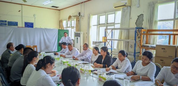 ဘဏ္ဍာရေးနှင့်အခွန်ဝန်ကြီးဌာန၊ ပင်စင်ဦးစီးဌာန၊ ရုံးအမှတ် (၃၄) တွင် မြန်မာနိုင်ငံရဲတပ်ဖွဲ့မှ ပင်စင်အကျိုးခံစားခွင့် တွက်ချက်ခြင်း၊ ခွင့်ပြုခြင်းများ လေ့လာသင်ယူမည့် သင်တန်းဖွင့်ပွဲ အခမ်းအနားကျင်းပခြင်း